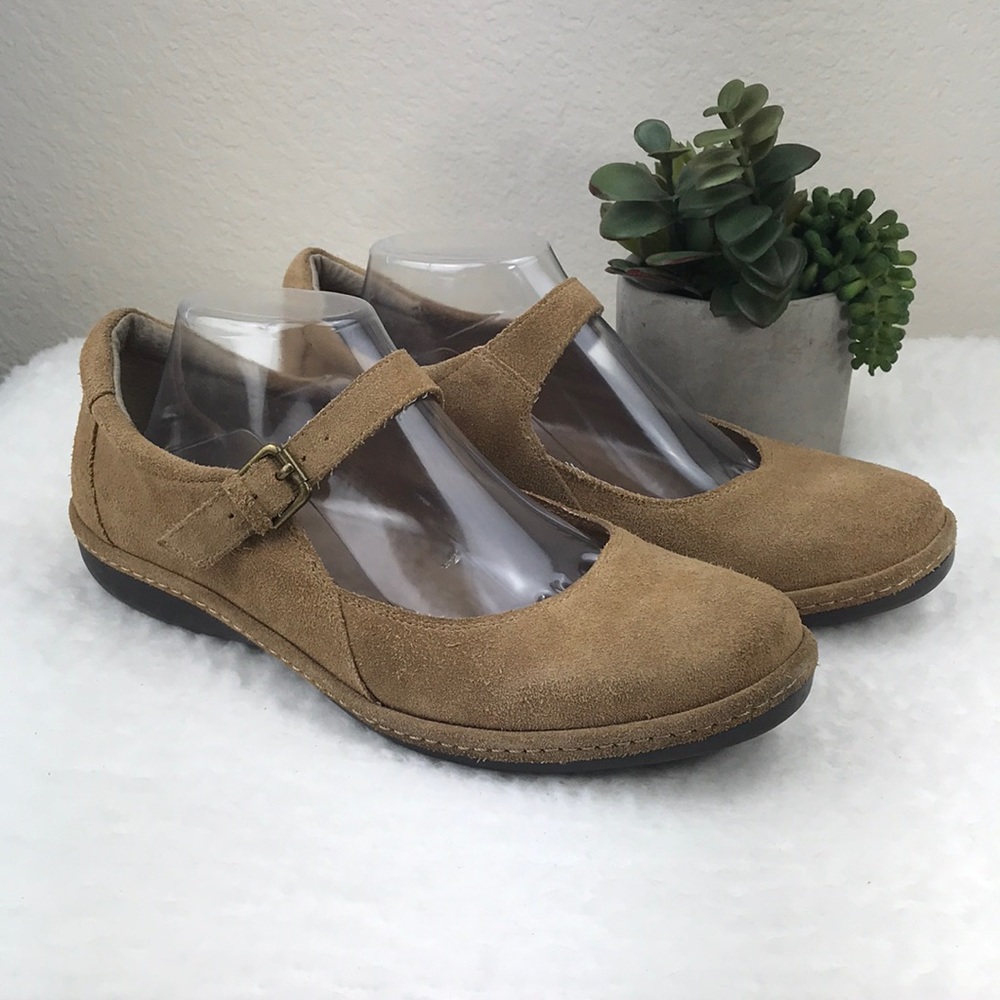 Lands’End Suede MaryJanes Sz 10